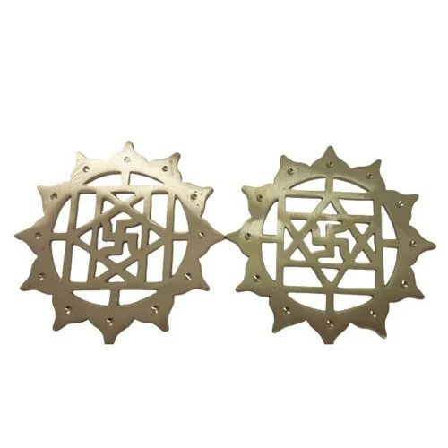 SSV Brass Swastik with Lotus