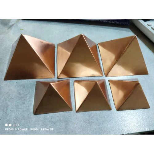 Copper 24 Gaze Sheet Pyramid Hollow Cap