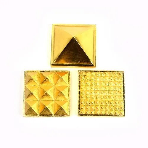 Shubh Sanket Vastu Brass Pyramid in 3 Layer 2.5 inches