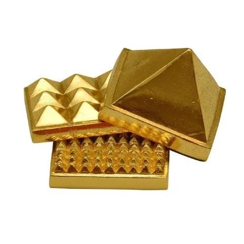 Shubh Sanket Vastu Brass Pyramid