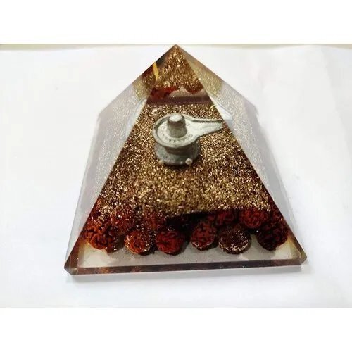 Shubh Sanket Vastu Orgone Shivpindi Rudraksha Pyramid