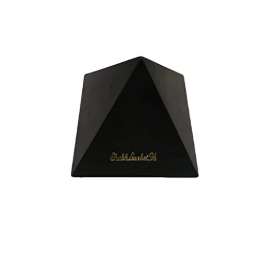 Shubh Sanket Vastu Wooden Pyramid with Colour Brown for E, SW, Direction