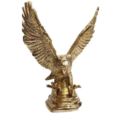 Shubh Sanket Vastu Big Brass Eagle Size