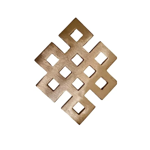 Shubh Sanket Vastu Copper Infinity Symbol Hanging, Endless Knot Wall Hanging