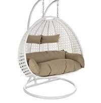 Outdoor Two Seater Swing Chair Application: Garden