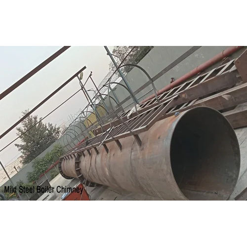 Mild Steel Boiler Chimney Pipe Suface: Plain