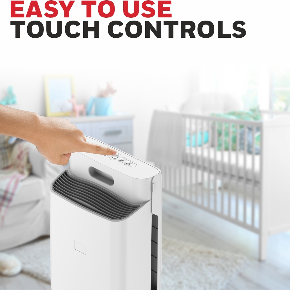 Honeywell Air Touch V3 Air Purifier With H13 HEPA Filter Activated Carbon Filter