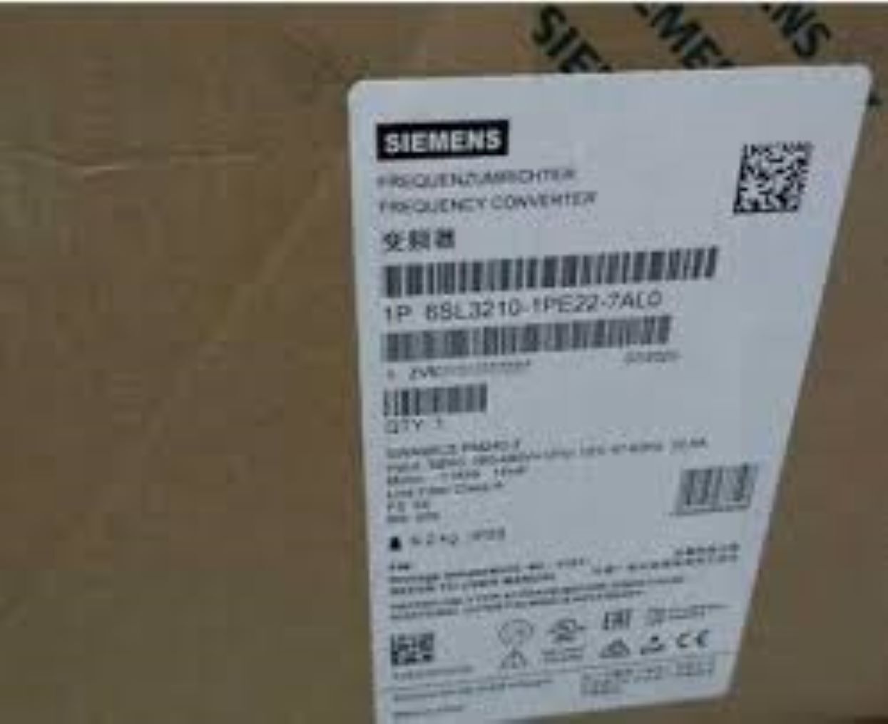 6SL3210-1PE22-7AL0-siemens programmable logic controller