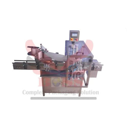Automatic Jar Or Tin Labeling Machine