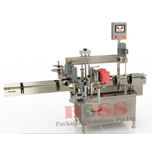 Double Side Vertical Labeling Machine