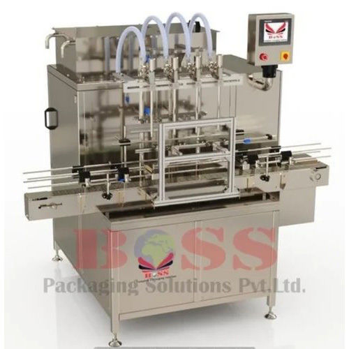 Automatic Servo Geared Pump Based Liquid Filler machine supplier