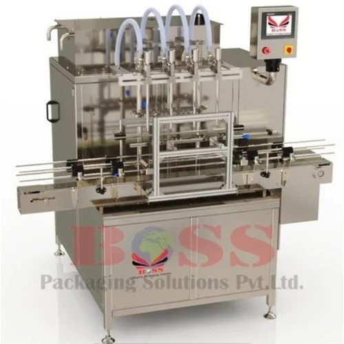 Automatic Liquid Filler - Servo Gear Pump Based