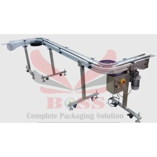 90 Degree Bend Conveyor In Profile