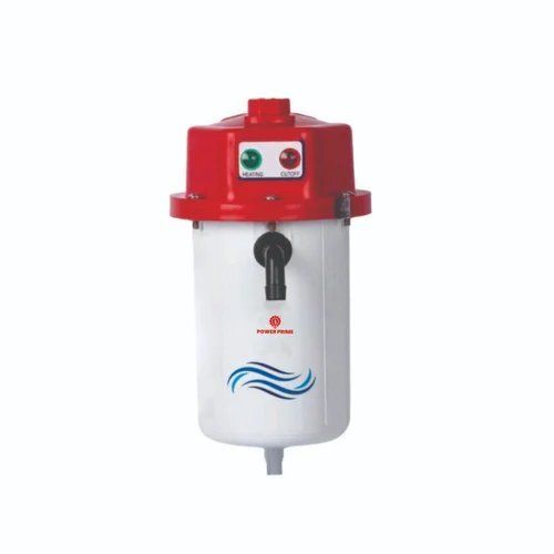 White Portable Water Geyser