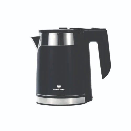 Black 1.8 L Stainless Steel Kettles