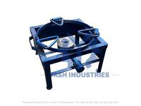 12 x 12 x 8 Mild Steel Ringkada Lite Gas Bhatti/ Gas Stove / Gas Chula