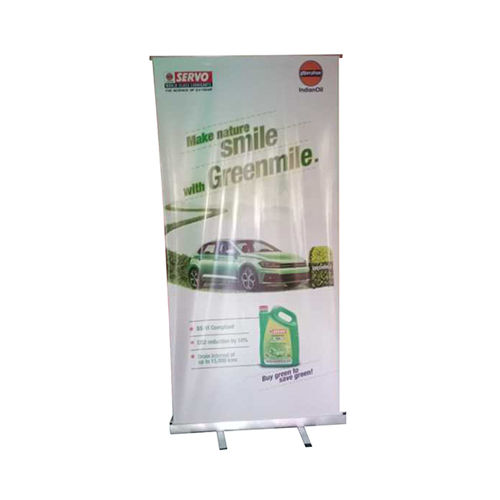 Open Storage Promotional Banner Stand