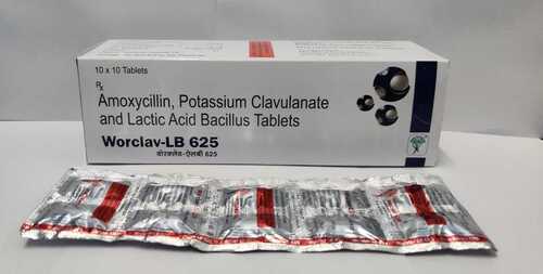 AMOXYCILLIN 500MG CLAVULANIC ACID 125MG LACTIC ACID BACILLUS