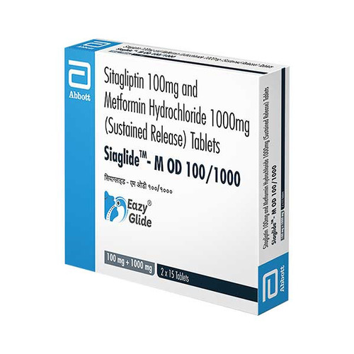Siaglide-M OD 100/1000 Tablet SR