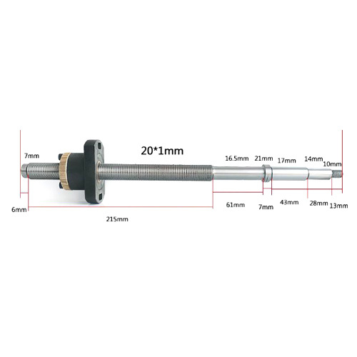 20x1x375mm Screw Rod