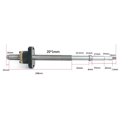 20x1x416mm Screw Rod