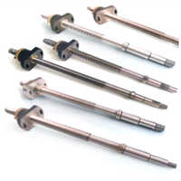 Edm Screw Rod - Stainless Steel, 410mm Length, Silver Color, Polished Finish, Hex Head Shape, Customized Size, High Quality
