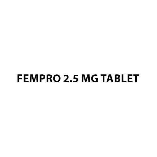 Fempro 2.5 mg Tablet