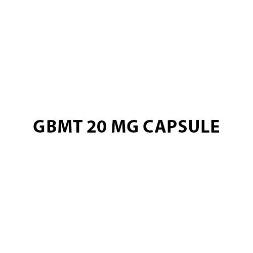 Gbmt 20 mg Capsule
