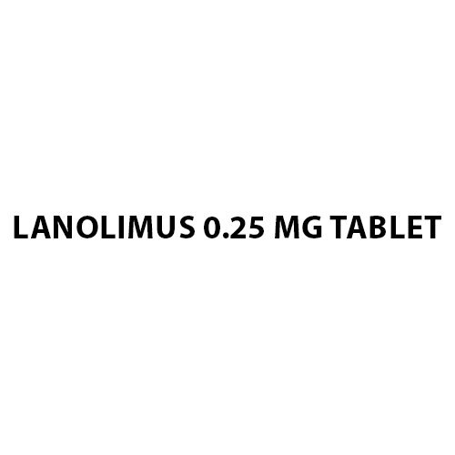 Lanolimus 0.25 mg Tablet