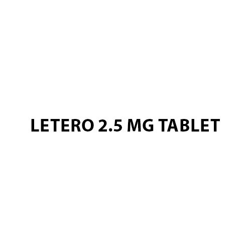 Letero 2.5 mg Tablet