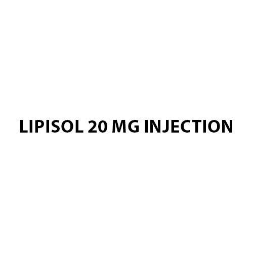 Lipisol 20 mg Injection
