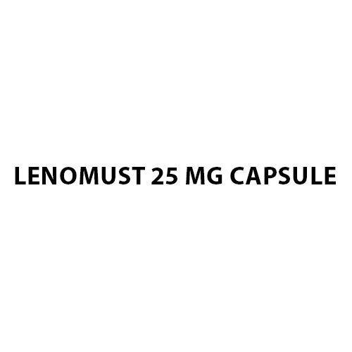 Lenomust 25 mg Capsule