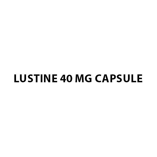 Lustine 40 mg Capsule