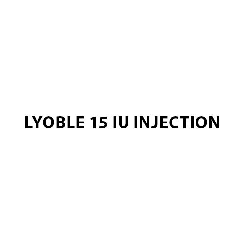 Lyoble 15 IU Injection