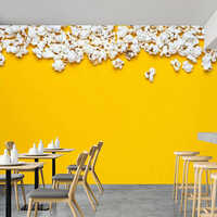 Textured Wall Covering - Non-tearable Printable Material, 54 Inches Wide, 7 Mil Thickness, Custom Designs Available, Washable Surface, Attractive Finish