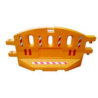 Yellow Sand Crash Barrier