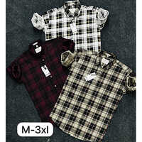 Mens 3XL Checked Shirts