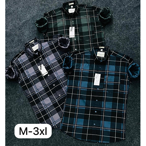 Mens Checked Shirts