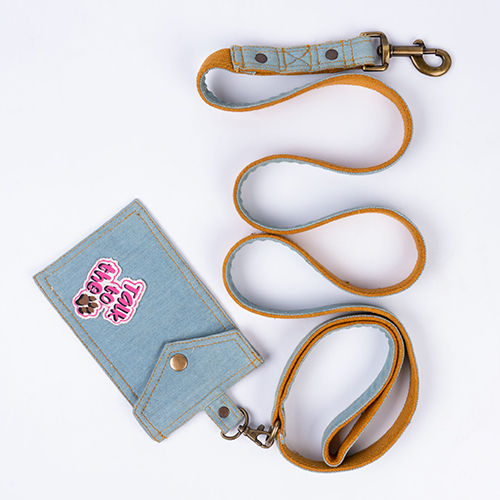 Denim Pet Leash - Application: Dog