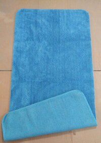 Cotton Rug 30x60 inches Light Blue