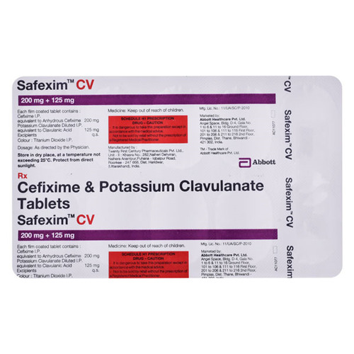 Safexim CV Tablet
