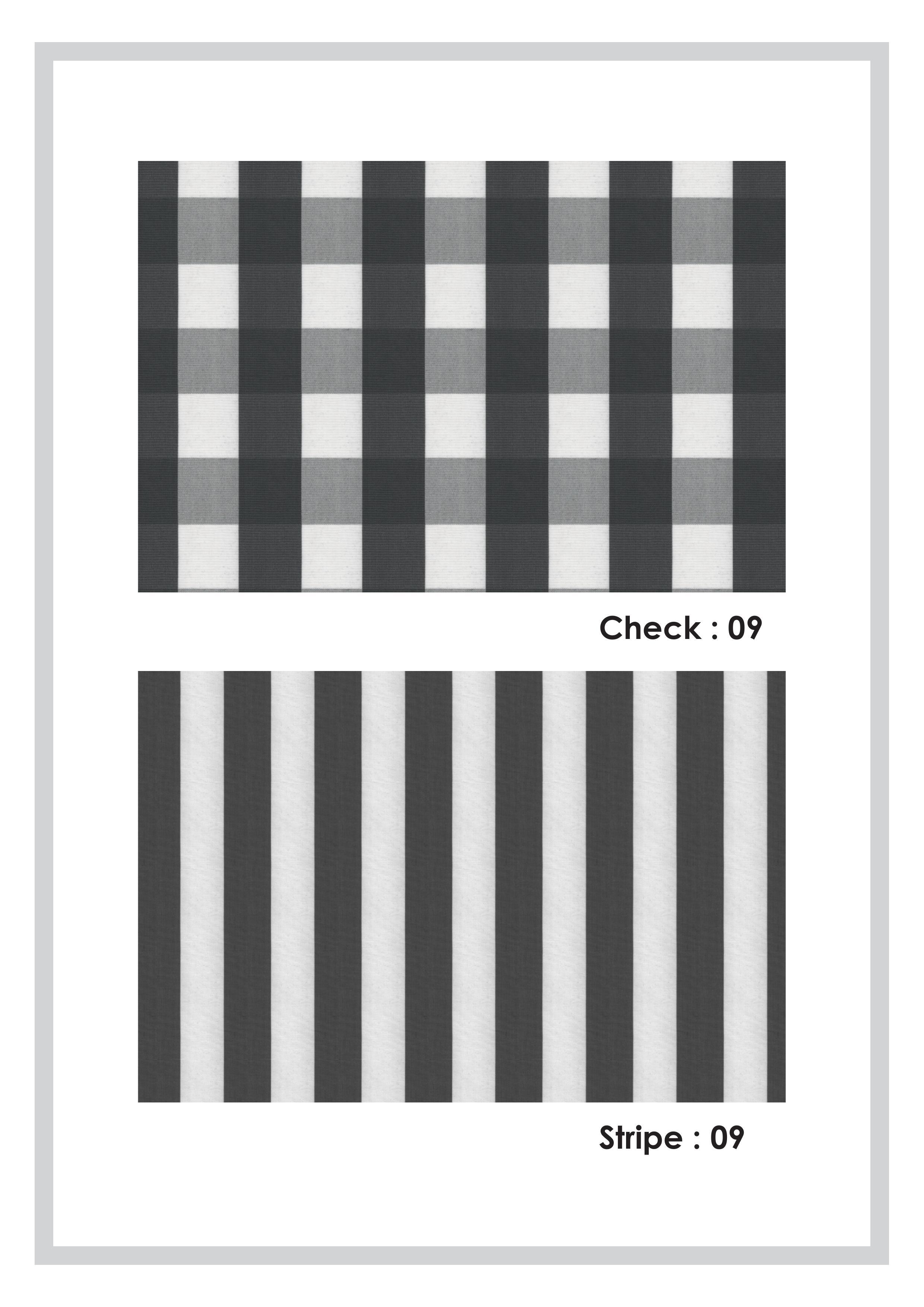 Weather Plain Check Stripe Fabric