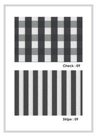 Weather Plain Check Stripe Fabric