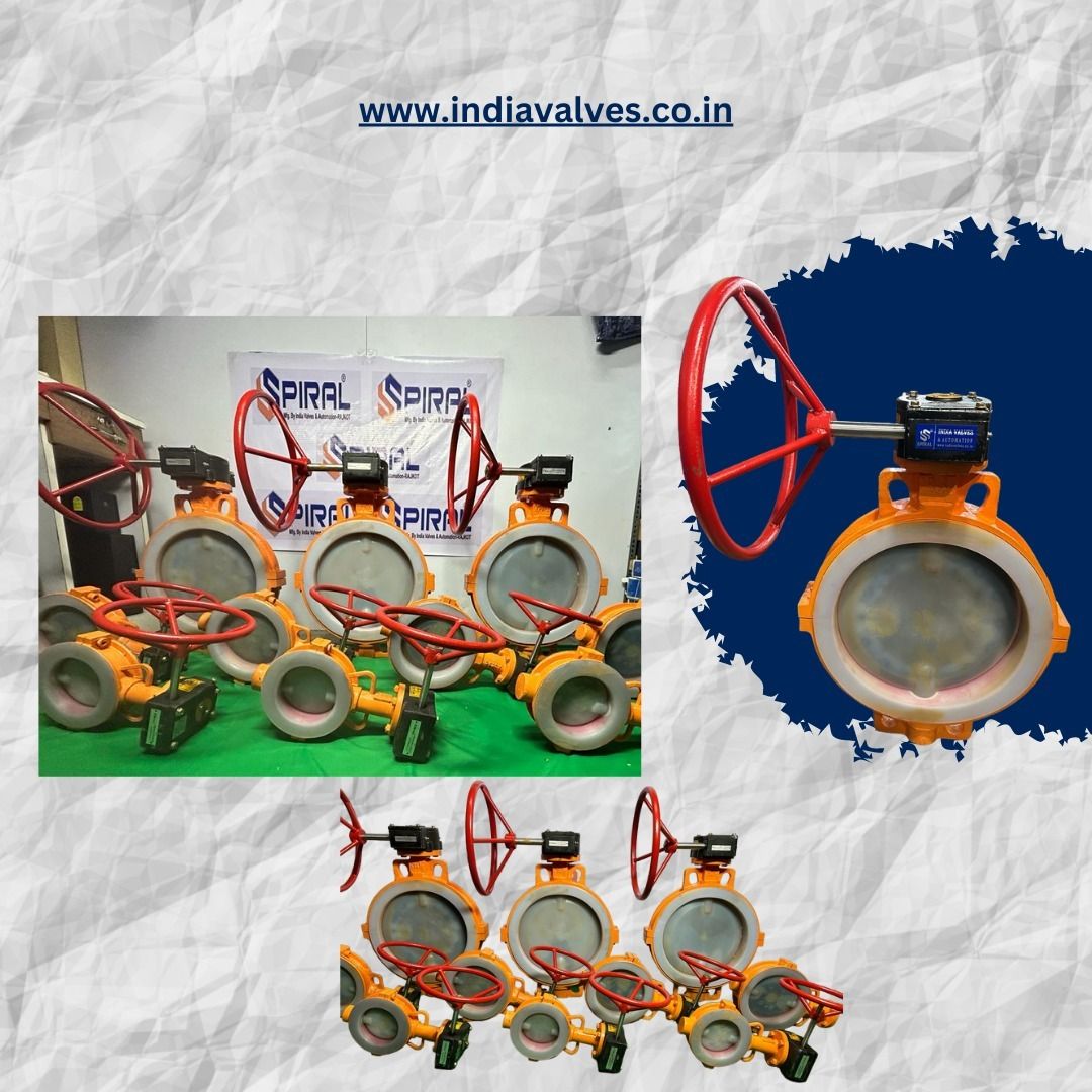 PTFE Lined Butterfly Valve