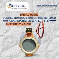 PTFE Lined Butterfly Valve