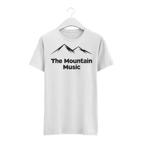 Promotional Half Sleeves Printed T-Shirt - Color: White