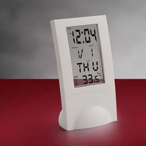 Promotional White Table Clock