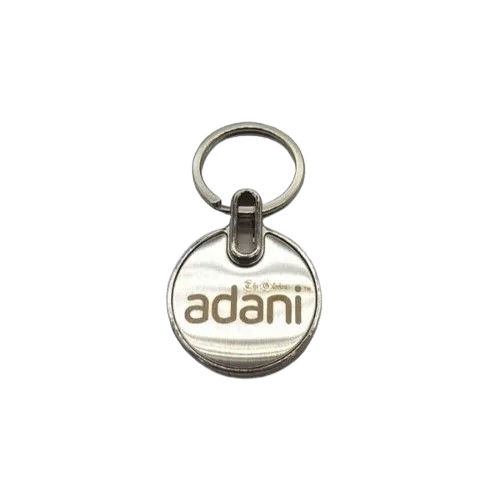 Round Promotional Metal Key Chain