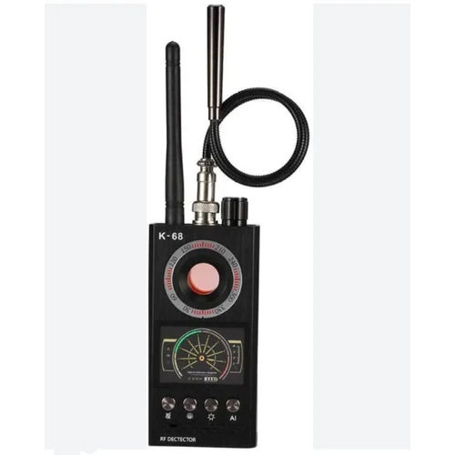 Black Rf Bug Detector Anti Spy Camera Detector