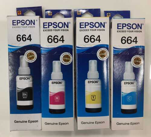 Epson 664 Color Ink Bottle.
